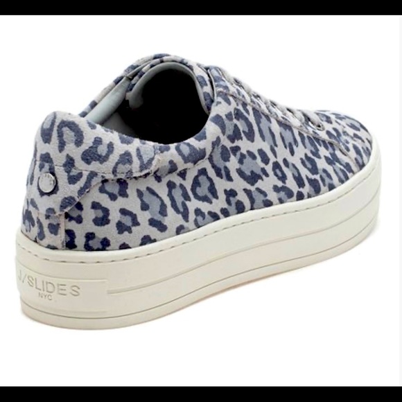 J/Slides Hilton Platform Sneakers in suede - Picture 2 of 4